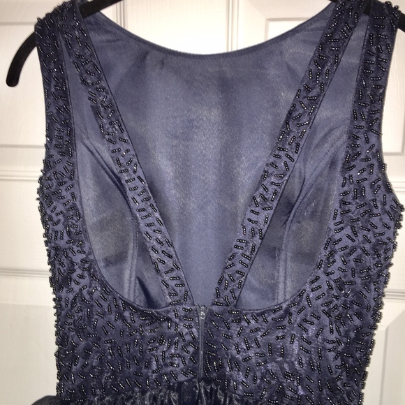 Prom Gown, Dark Navy - Picture 4 of 4